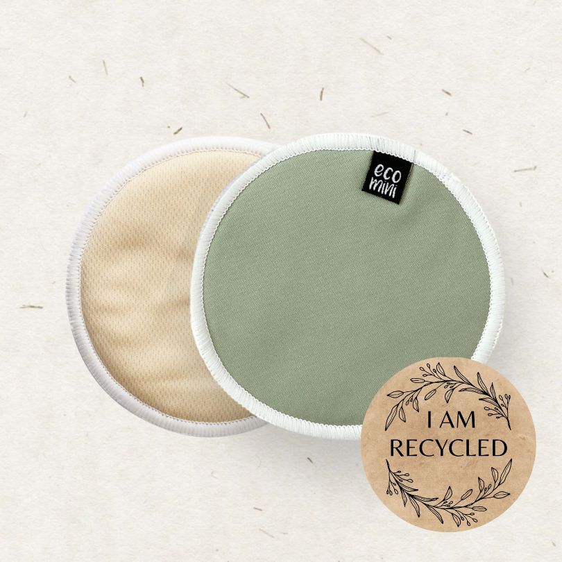 Eco Mini Breast pad - Dry Comfort - Moss