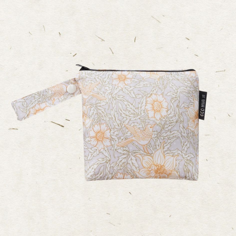 Eco Mini cloth diaper wet bag/ Luxe bag