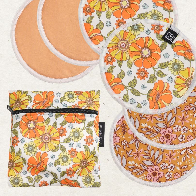 Eco Mini reusable cloth breastfeeding pads