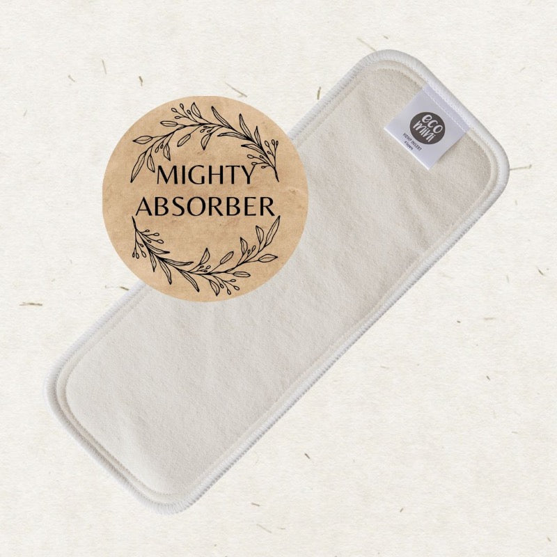 Eco Mini Hemp cotton Cloth diaper insert