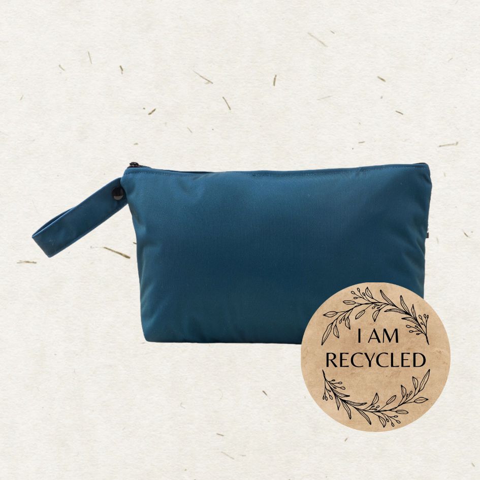 Eco Mini PUL wet bag. Midnight