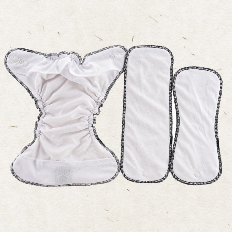 Eco Mini Bambu/ Coolmax Formsyda. Fitted Cloth Diaper