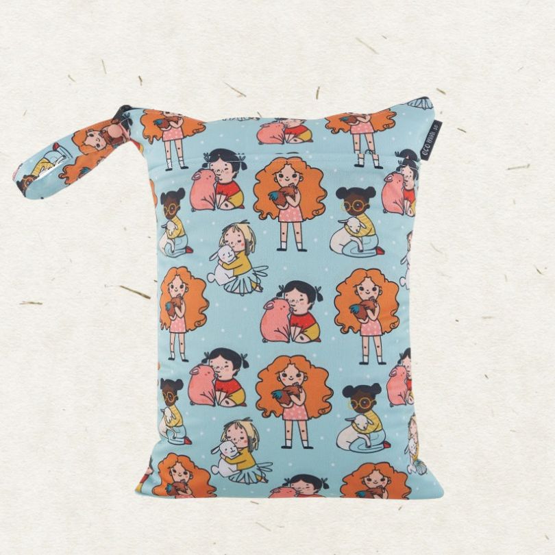 Eco mini Medium wet bag - Vegan