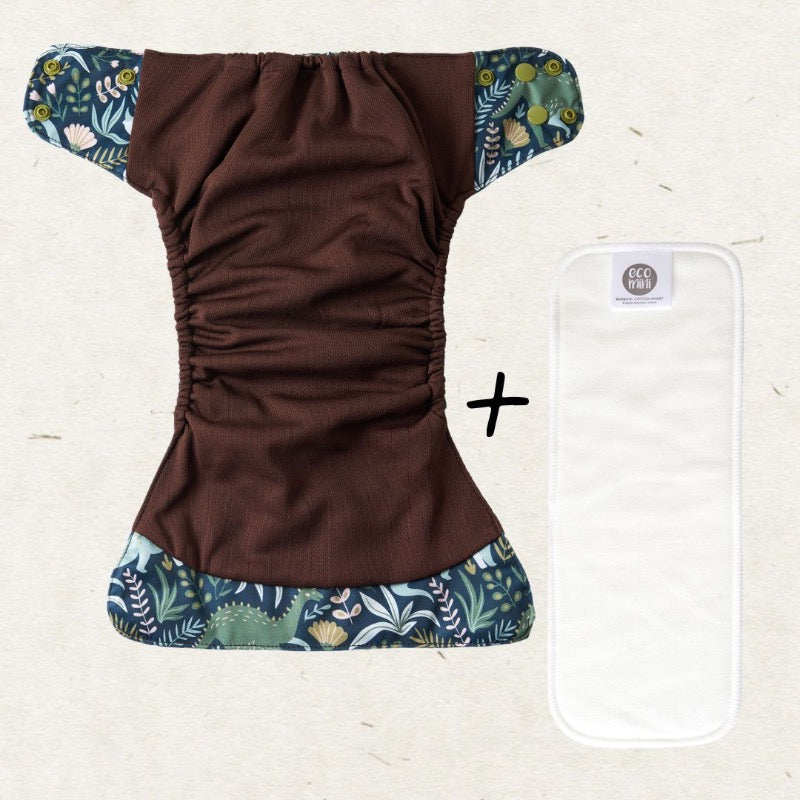 Eco Mini cloth diaper/ tygblöjor - Inside detail