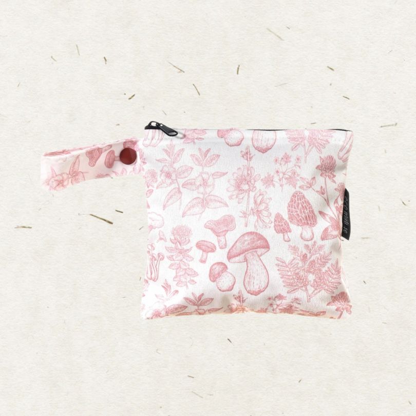 Eco Mini cloth diaper wet bag/ Luxe bag