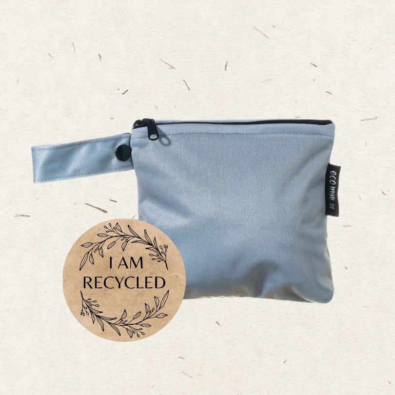Eco Mini cloth diaper wet bag/ Luxe bag