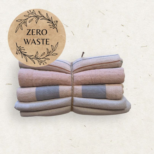 Eco Mini muslin Zero Waste cloth wipes