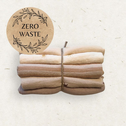 Eco Mini muslin Zero Waste cloth wipes