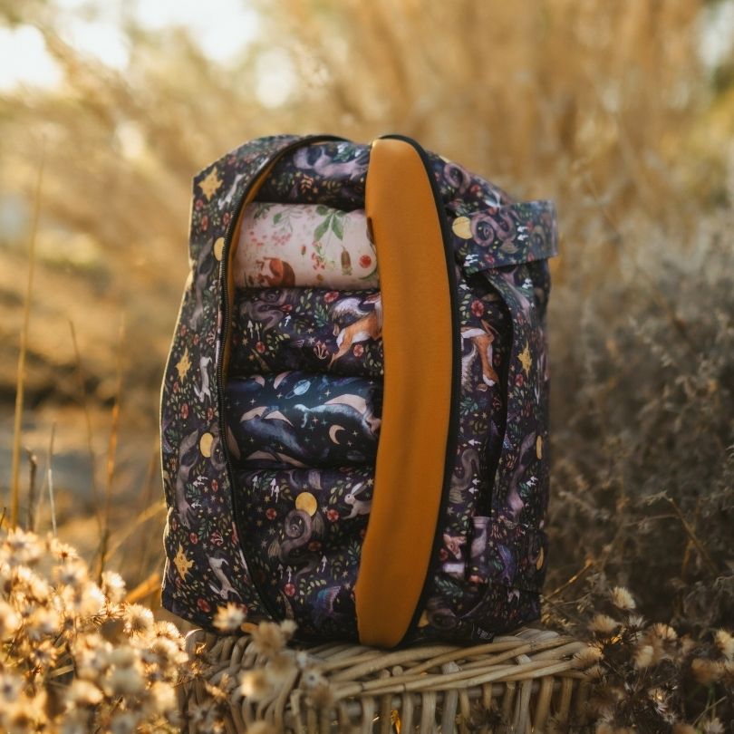 Eco Mini Cloth Diaper POD - magic Forest print