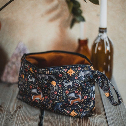 Eco Mini luxe wet bag magic forest print