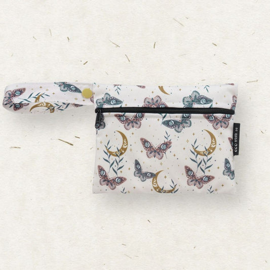 Eco Mini mini Wet Bag/ PUL Påse - butterflies print