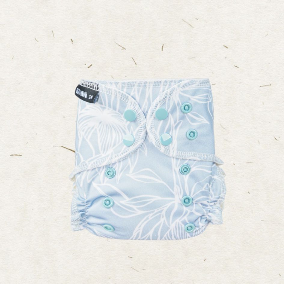 Eco Mini Newborn Cloth Diaper - protea