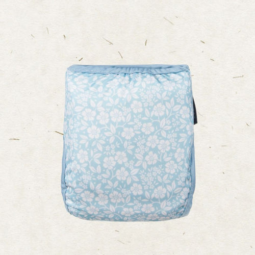 Eco Mini Newborn Cloth Diaper Cover, PUL skal - back view
