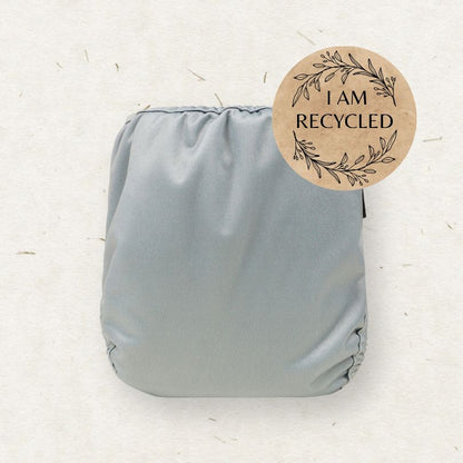 Eco Mini Newborn Cloth Diaper Cover - recycled range