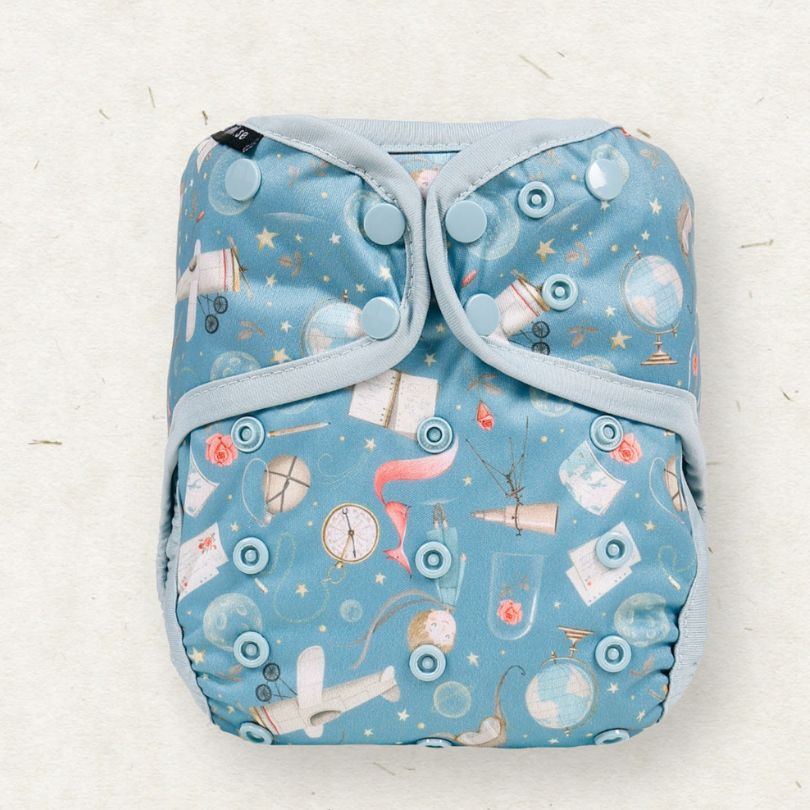 Eco Mini cloth diaper cover/ PUL skal 