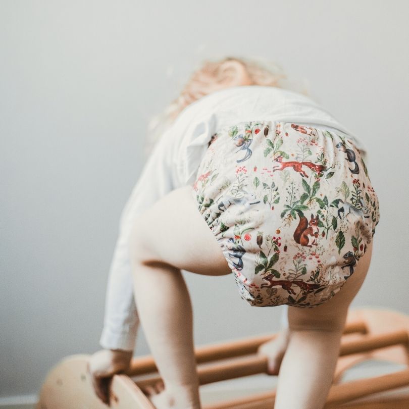 NEW! One Size Bamboo Pocket Diaper. Wild Ones