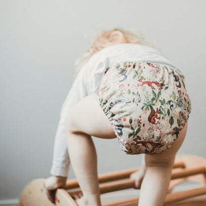 NEW! One Size Bamboo Pocket Diaper. Wild Ones