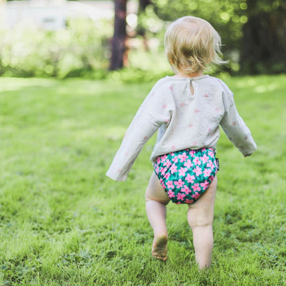 Eco Mini cloth diaper/ tygblöjor - flower print