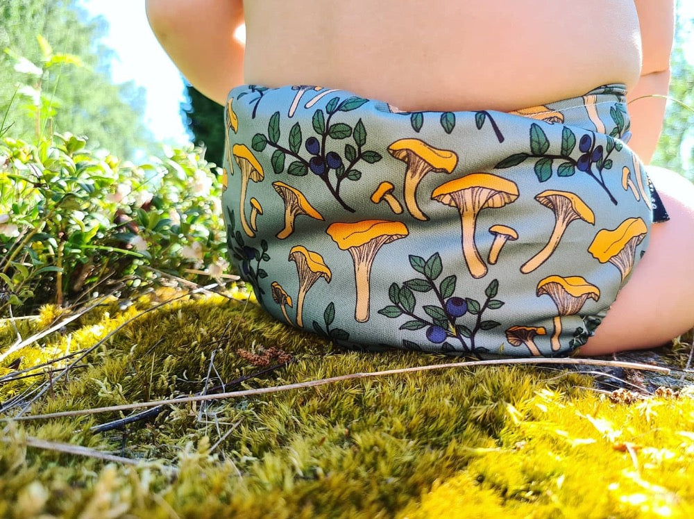 Eco Mini cloth diaper tygblöjor - Cantarelle