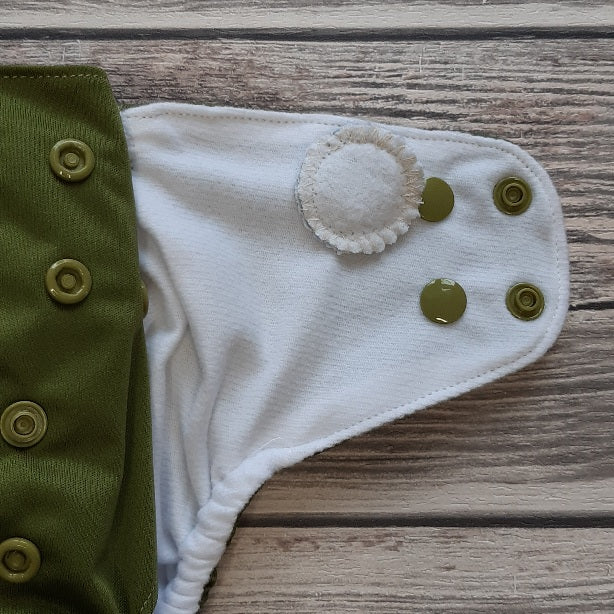 Eco Mini cloth diaper snap covers