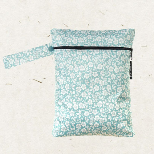 Eco Mini Small Wet Bag/ PUL Påse - floral