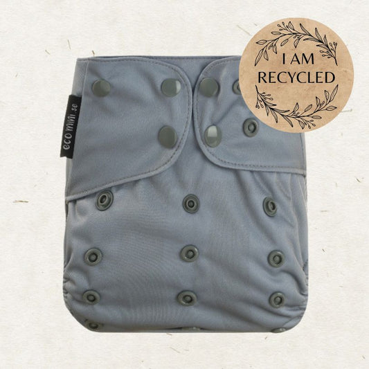 Eco Mini Coolmax Pocketblöjor/ tygblöjor - Grey