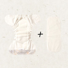 Load image into Gallery viewer, Eco Mini Newborn AIO Cloth Diaper Tygblöjor - Nostalgia
