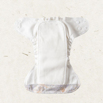 Eco Mini Newborn AIO Cloth Diaper Tygblöjor - detail