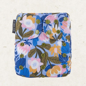 Eco Mini OneSize Cloth diaper tygblöjor - floral