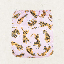 Load image into Gallery viewer, Eco Mini Tygblöjor/ Cloth diaper - Tigers
