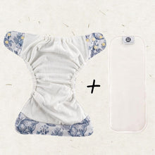 Ladda upp bild till gallerivisning, Eco Mini Onesize Bamboo Pocket/ Cloth Diaper - inside detail
