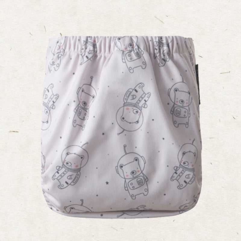 Eco Mini Tygblöjor/ Cloth diaper - Back view