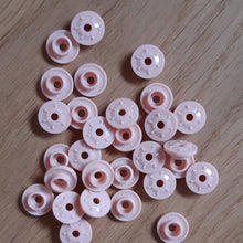 Ladda upp bild till gallerivisning, Eco Mini Cloth diaper snap caps - Soft pink
